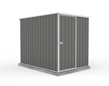 Absco 1.52mW x 2.26mD x 1.80mH Basic Garden Shed - Woodland Grey - Shed City